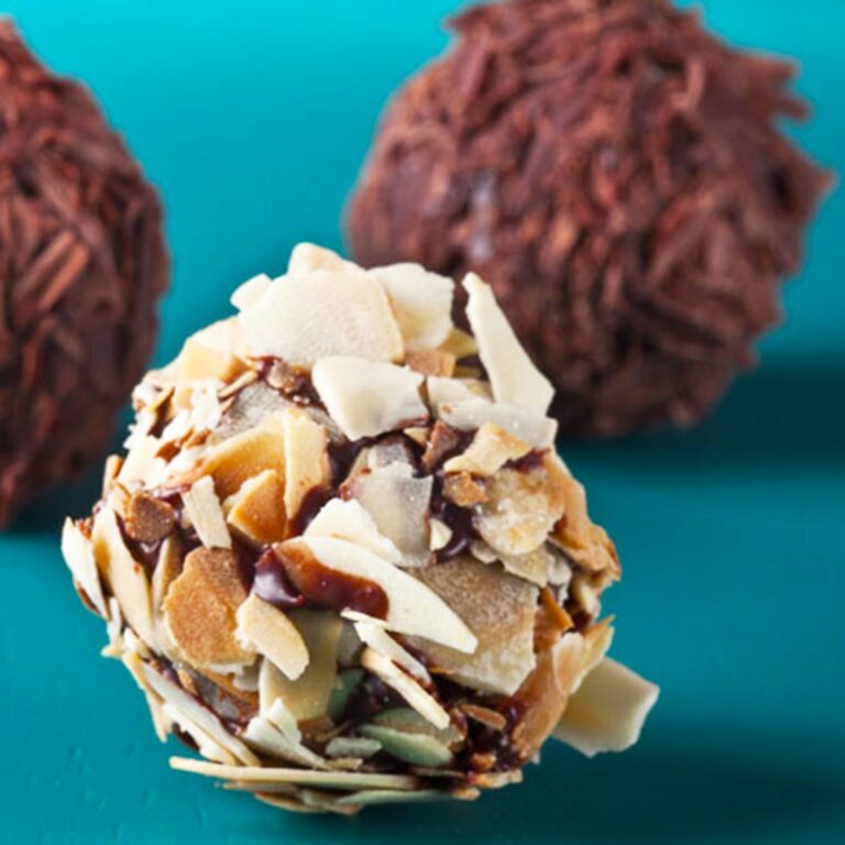 Pralinenpoesie Amarettotrüffel 3 min